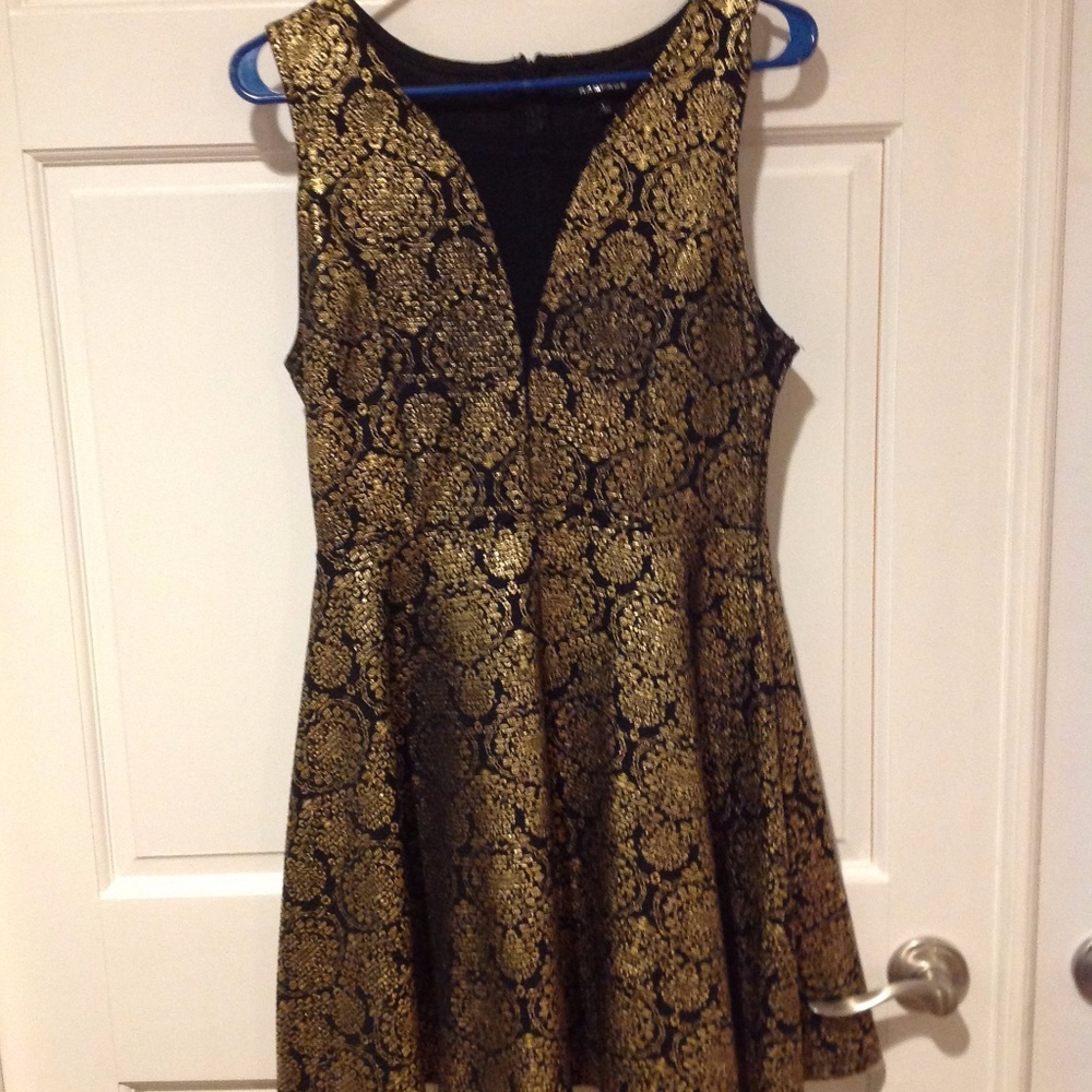 Plunging dress